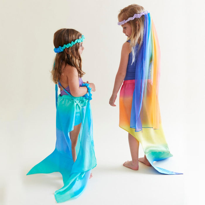 SS-3164 Sarah's Silks Mermaid Tail - Small Sea