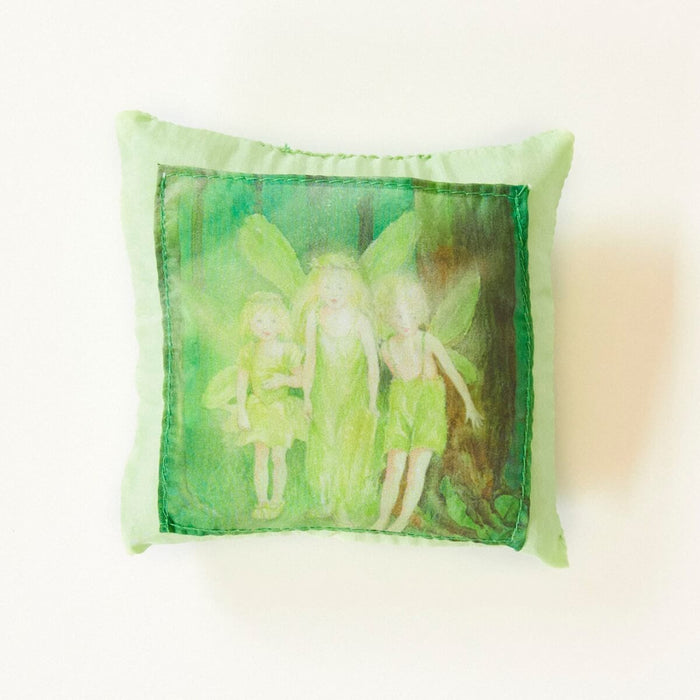 SS-240006 Sarah's Silks Tooth Fairy Pillow Green 