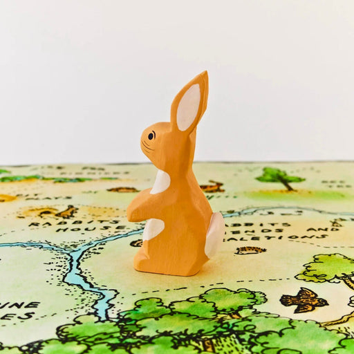 Sarah's Silks Winnie the Pooh Wooden Figure - Rabbit, Australia