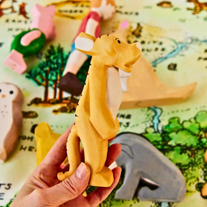 Sarah's Silks Winnie-the-Pooh Wooden Figure - Tigger, Australia