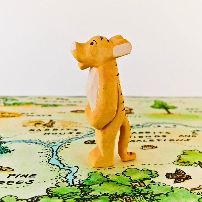 Sarah's Silks Winnie-the-Pooh Wooden Figure - Tigger, Australia