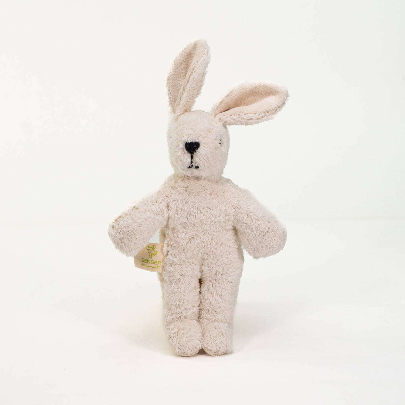 SENGER Animal Baby Rabbit White Organic Soft Toys Australia — Oskar's ...