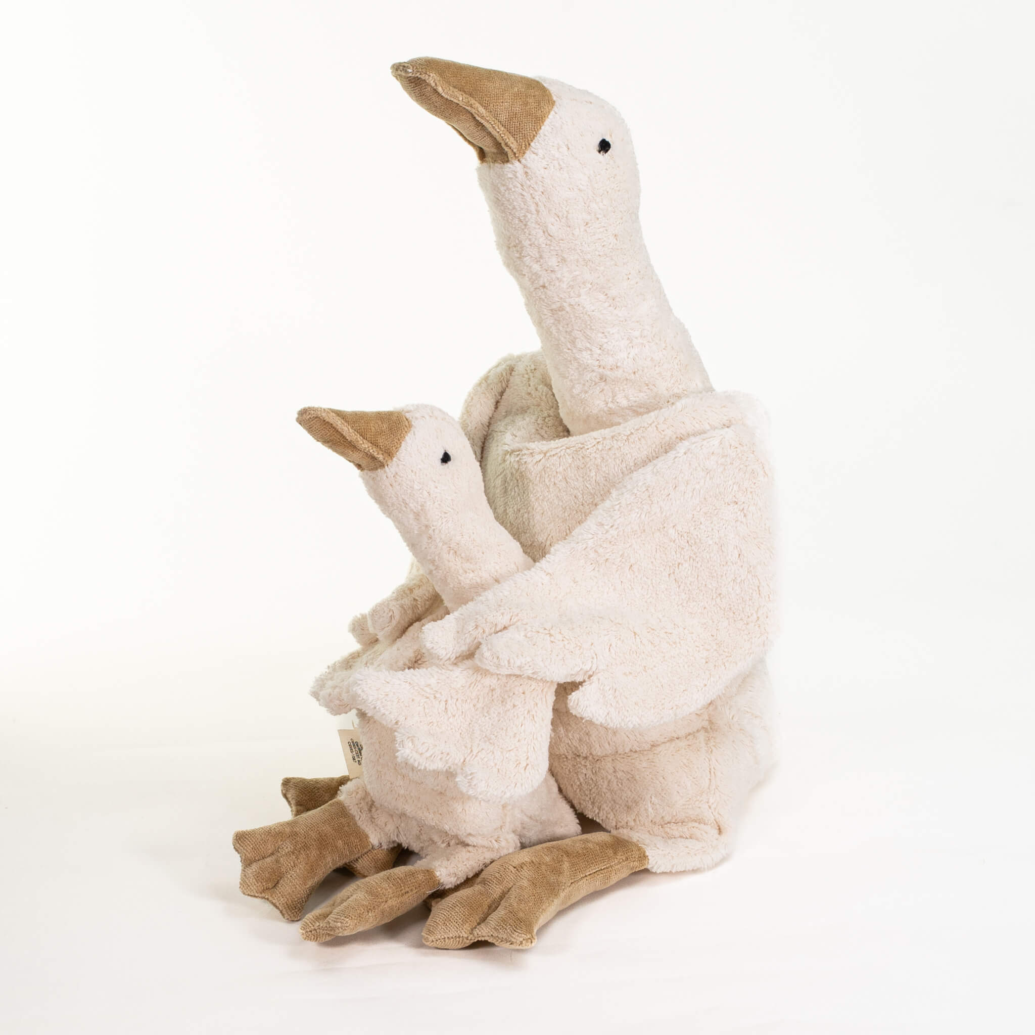 SENGER Cuddly Animal Goose Large Organic Soft Toys Australia