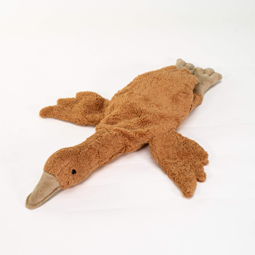 SENGER Cuddly Animal - Goose Small Rust Limited Edition w removable Heat/Cool Pack, Australia