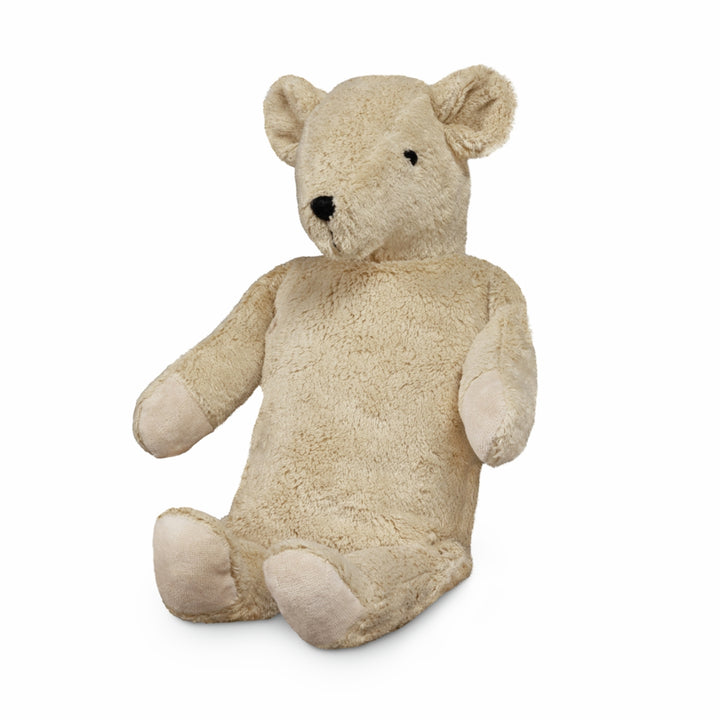 SENGER Cuddly Animal - Large Bear - Linen - Removable Heat/Cool Pack - Natural Organic Soft Toy - Online, Australia
