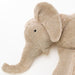 SENGER Cuddly Animal - Large Elephant - Linen - Removable Heat/Cool Pack - Natural Organic Soft Toy - Online, Australia