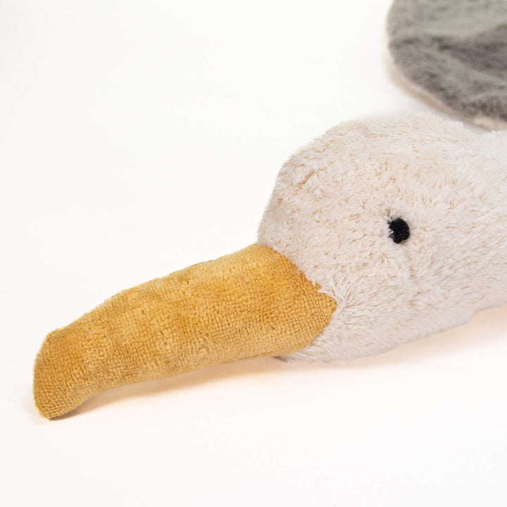 SENGER Cuddly Animal - Seagull Large Vegan w removable Heat/Cool Pack Australia