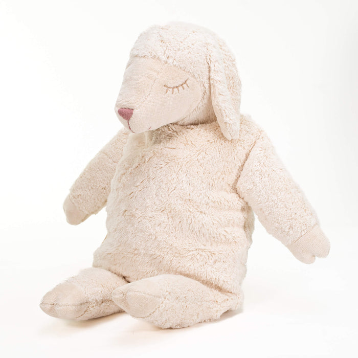 SENGER Cuddly Animal - Sheep Large White w removable Heat/Cool Pack, Australia