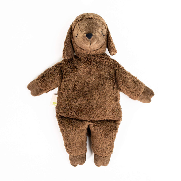 SENGER Cuddly Animal - Sheep Small Brown w removable Heat/Cool Pack, Australia
