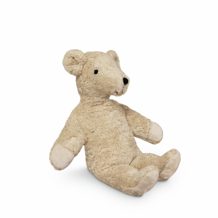 SENGER Cuddly Animal - Small Bear - Linen - Removable Heat/Cool Pack - Natural Organic Soft Toy - Online, Australia