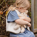 SENGER Cuddly Animal - Small Bear - Linen - Removable Heat/Cool Pack - Natural Organic Soft Toy - Online, Australia