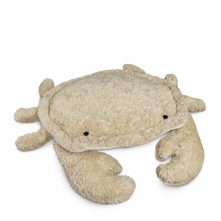 SENGER Cuddly Animal - Small - Cuddly Animal Crab - Linen - Removable Heat/Cool Pack Natural Organic Soft Toys - Online, Australia