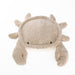 SENGER Cuddly Animal - Small - Cuddly Animal Crab - Linen - Removable Heat/Cool Pack Natural Organic Soft Toys - Online, Australia