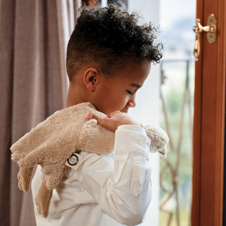 SENGER Cuddly Animal - Small Goose - Linen - Removable Heat/Cool Pack - Natural Organic Soft Toy - Online, Australia