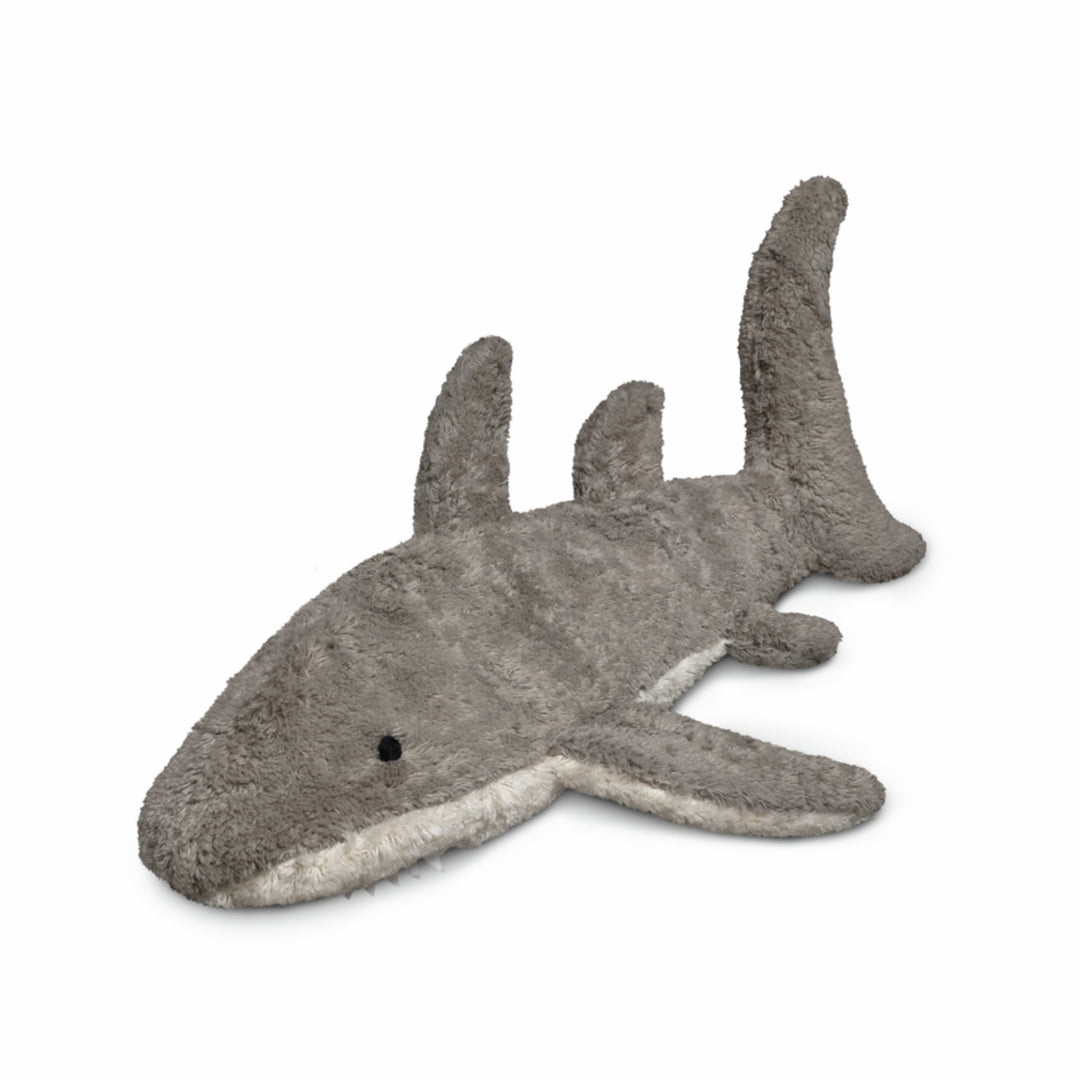 SENGER Cuddly Animal - Small Shark - Removable Heat/Cool Pack - Natural Organic Soft Toy - Online, Australia