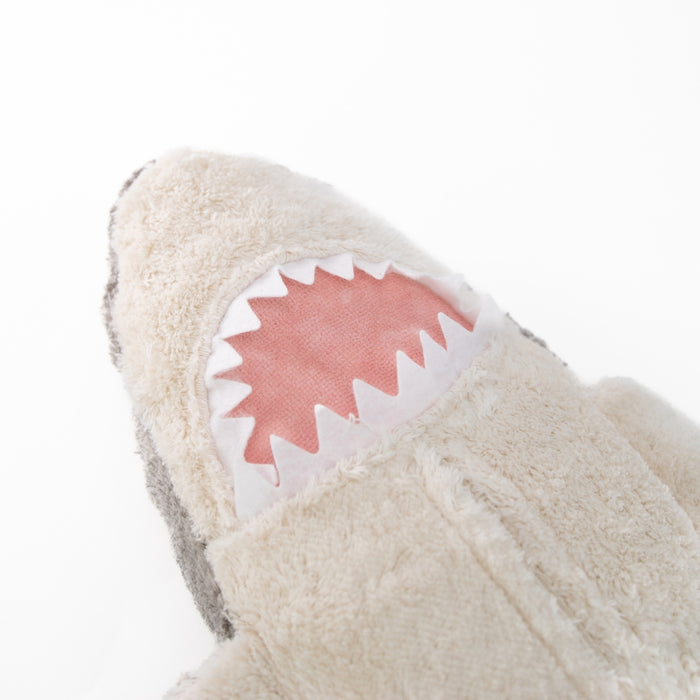 SENGER Cuddly Animal - Small Shark - Removable Heat/Cool Pack - Natural Organic Soft Toy - Online, Australia