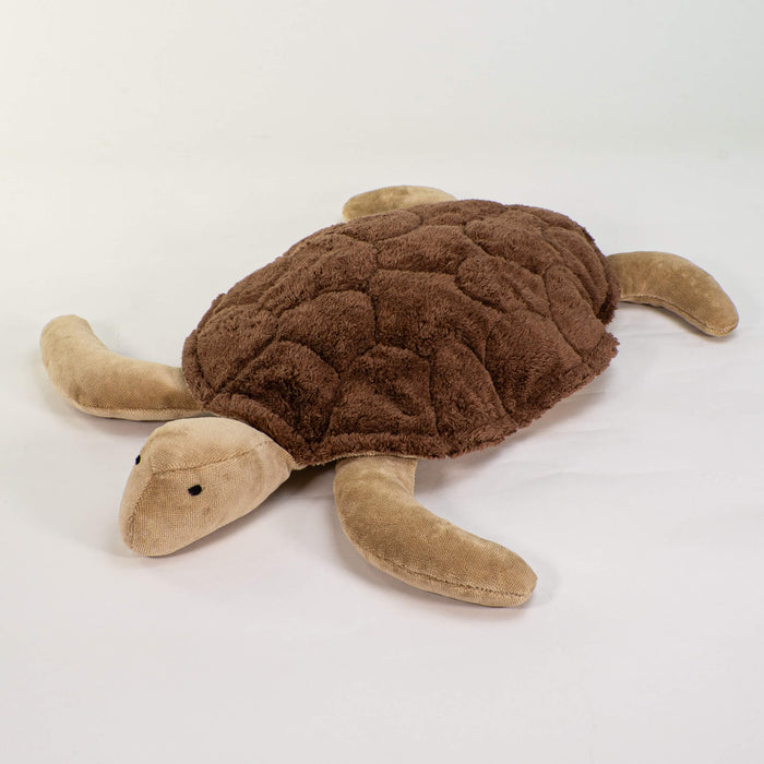 SENGER Cuddly Animal - Turtle Large Brown w removable Heat/Cool Pack, Australia
