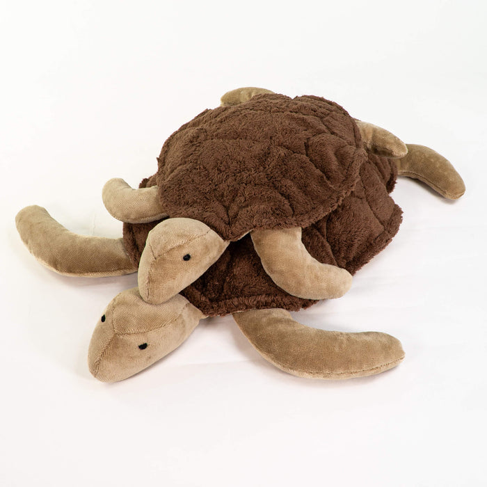 SENGER Cuddly Animal - Turtle Large Brown w removable Heat/Cool Pack, Australia