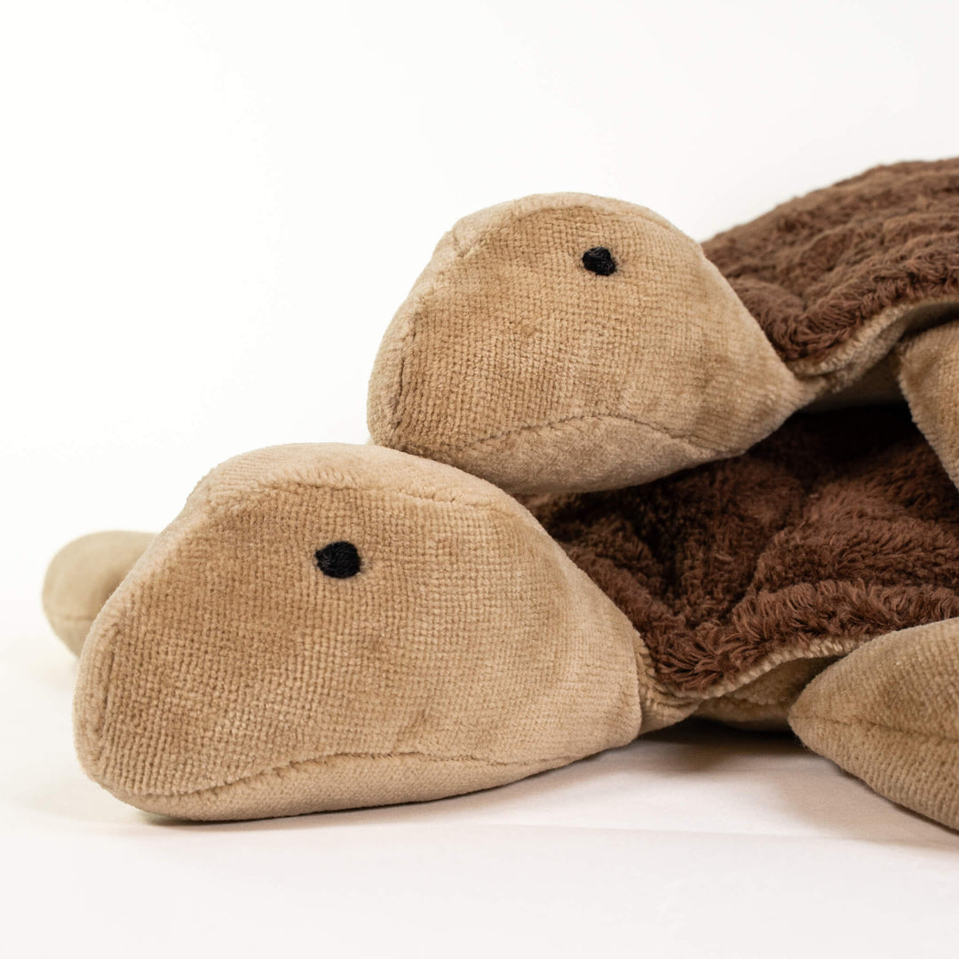 SENGER Cuddly Animal - Turtle Large Brown w removable Heat/Cool Pack, Australia