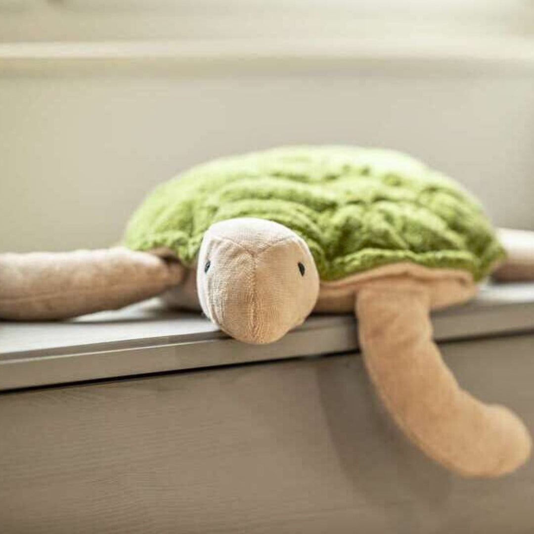 SENGER Cuddly Animal Turtle Large Fir Green w removable Heat/Cool Pack from Australia