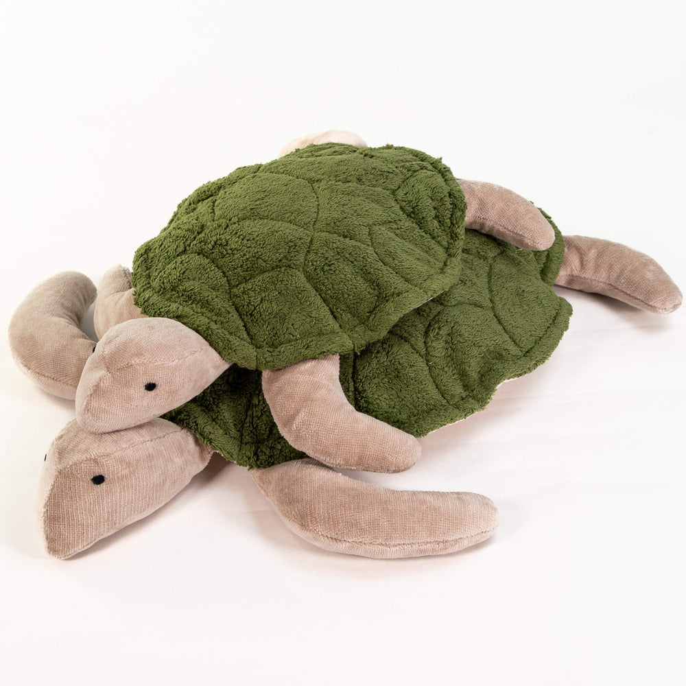 SENGER Cuddly Animal - Turtle Large Fir Green w removable Heat/Cool Pack, Australia