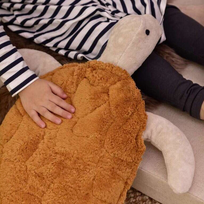 SENGER Cuddly Animal Turtle Large Rust w removable Heat/Cool Pack from Australia