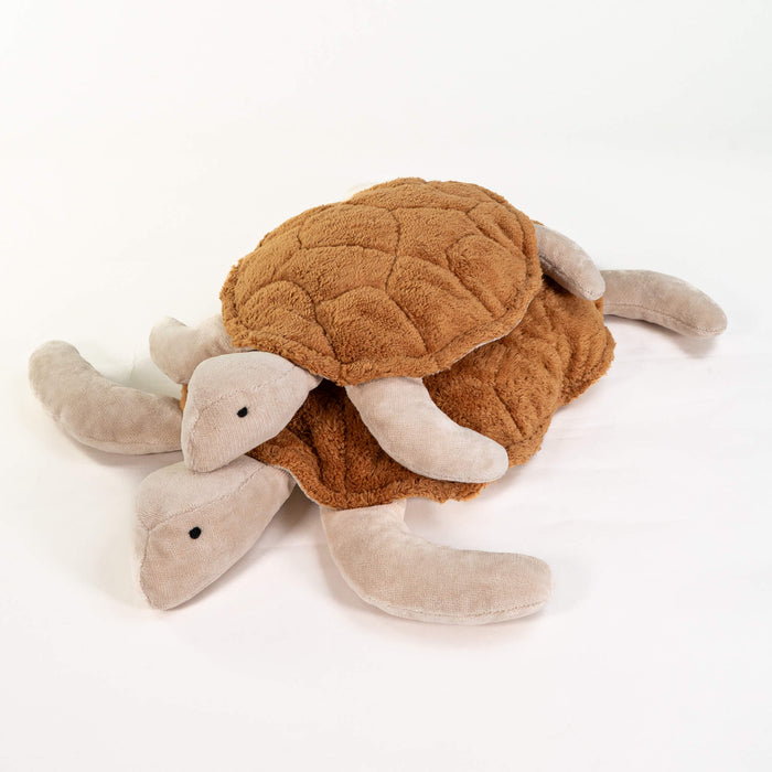 SENGER Cuddly Animal - Turtle Large Rust w removable Heat/Cool Pack, Australia