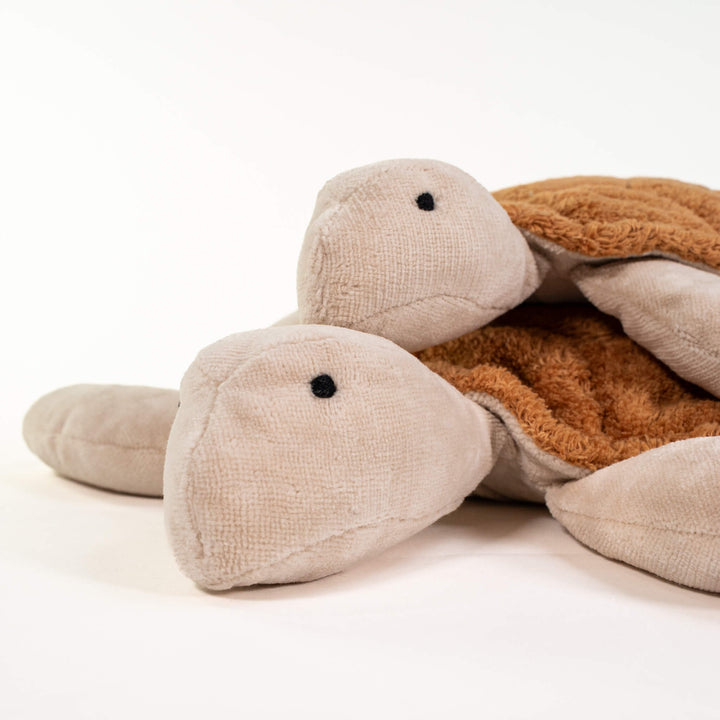 SENGER Cuddly Animal - Turtle Large Rust w removable Heat/Cool Pack, Australia