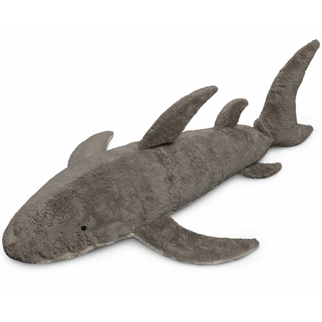 SENGER Cuddly Animal - XL Shark - Removable Heat/Cool Pack - Natural Organic Soft Toy - Online, Australia
