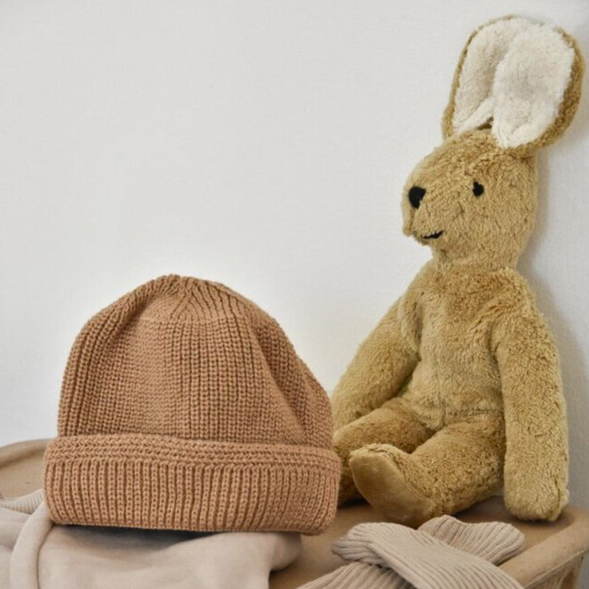 SENGER Floppy Animal Rabbit Small Beige Organic Soft Toys Australia ...