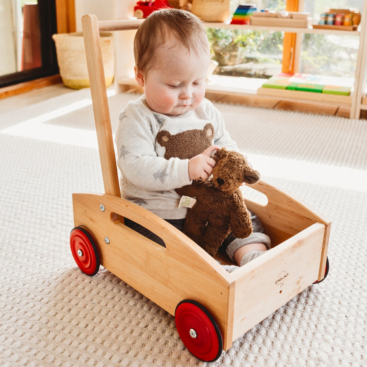 SN-Y21815 Senger Floppy Animal - Bear Small Brown