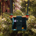 Forest Green SOLVEJ Convertible Baby & Toddler Swing from Australia hung outdoors
