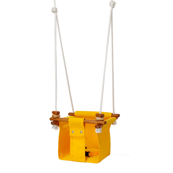 SOLVEJ Convertible Baby & Toddler Swing Kowhai Yellow Colour from Australia
