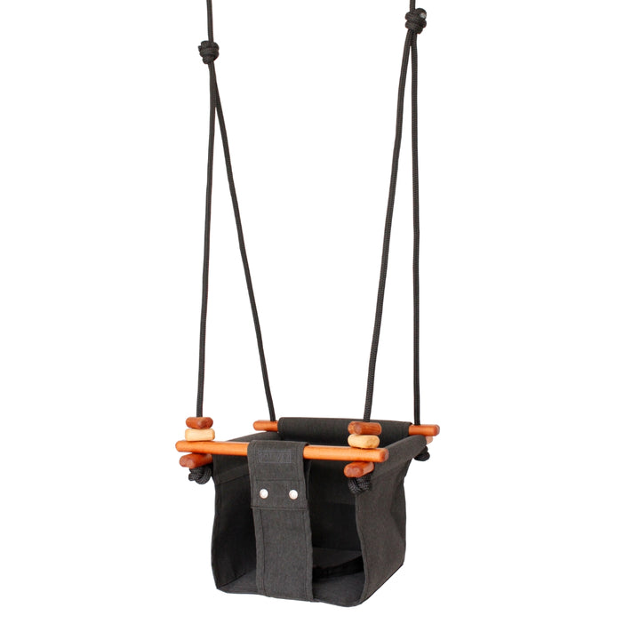 SOLVEJ Convertible Baby & Toddler Swing Slate Grey Colour from Australia