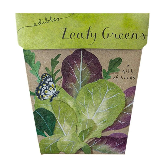GOS-GREENS-WS Sow 'n Sow Gift of Seeds - Leafy Greens
