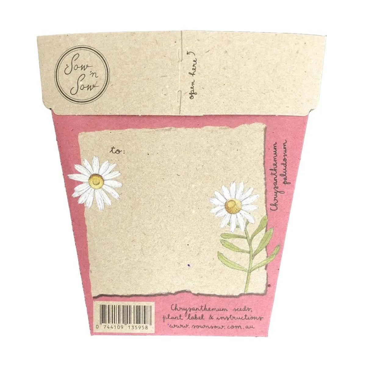 GOS-MUM-WS Sow 'n Sow Gift of Seeds - Mother's Day Chrysanthemum