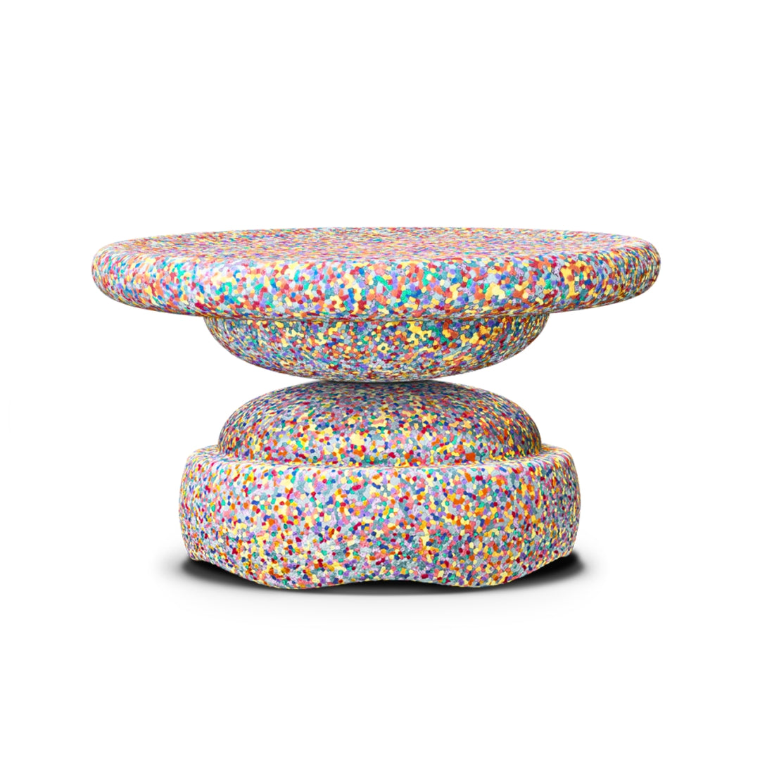 Stapelstein Balance Stepping Stones - Original + Board Combination, Set of 2, Confetti from Australia