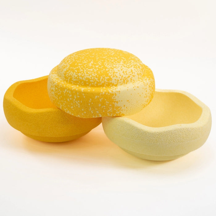 Stapelstein Balance Stepping Stones - Original, Set of 3, Wattle Sun, Australia