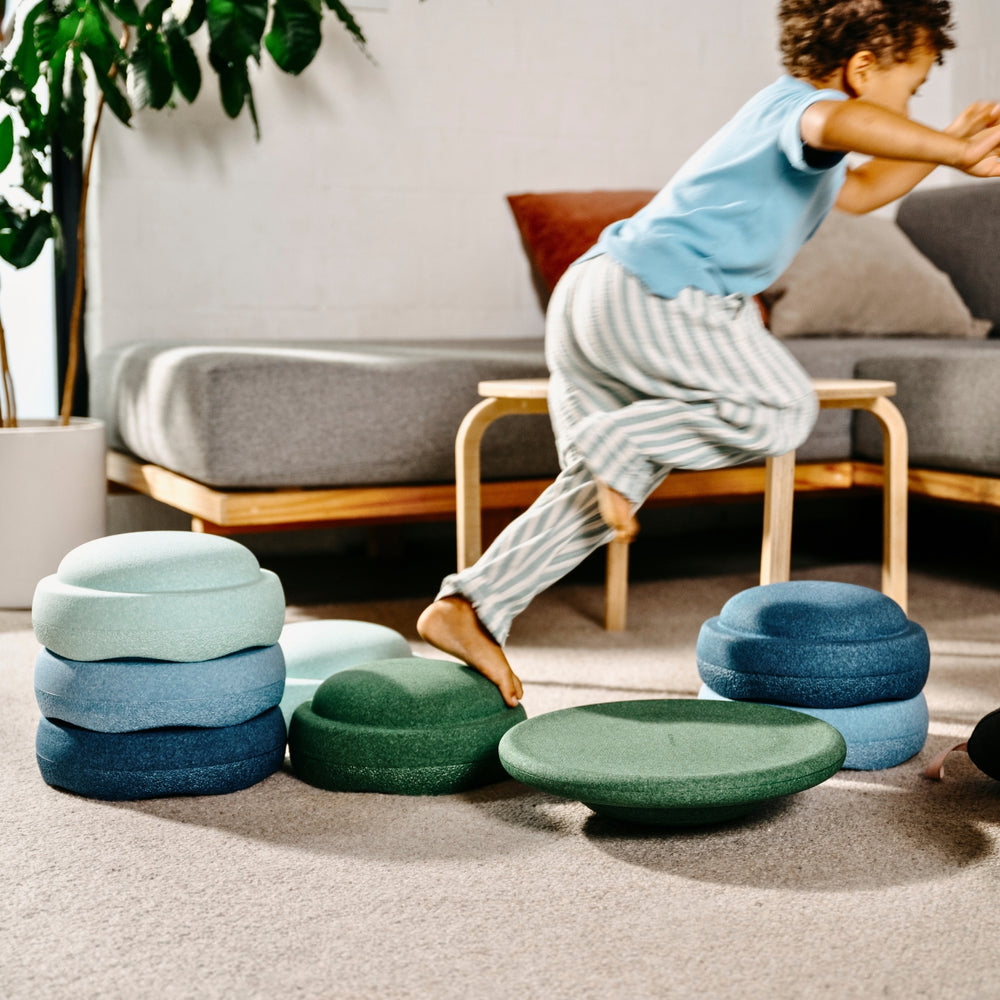 Stapelstein Balance Stepping Stones - Original, Single, Solid Colours from Australia