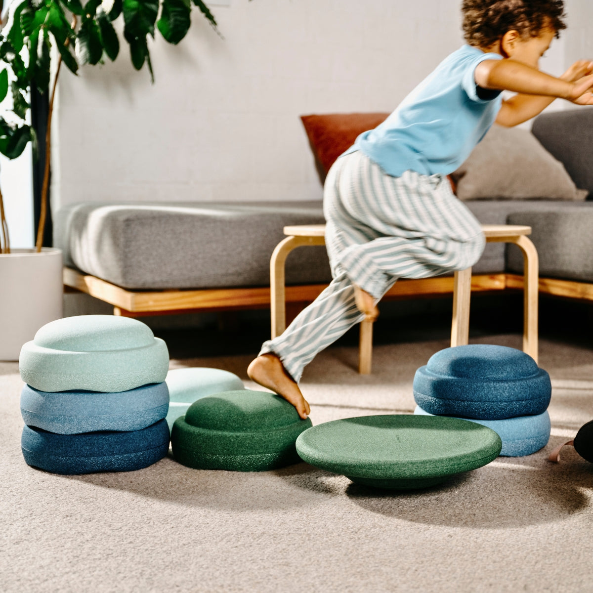Stapelstein Balance Stepping Stones - Original, Single, Solid Colours from Australia