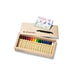 STOCKMAR Crayons in Wooden Box with Scraper, Australia