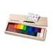 STOCKMAR Crayons in Wooden Box with Scraper, Australia