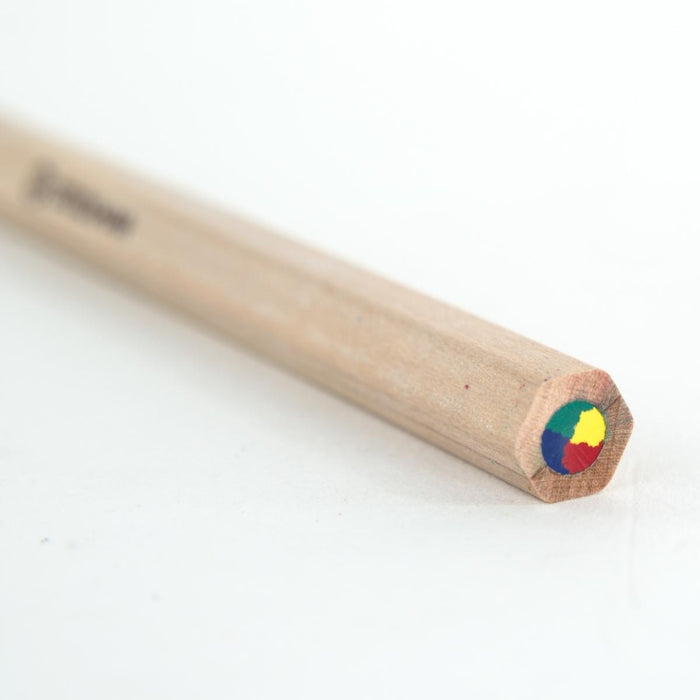 STOCKMAR Rainbow 4 Colour Hexagonal Pencil - Single or Box of 19