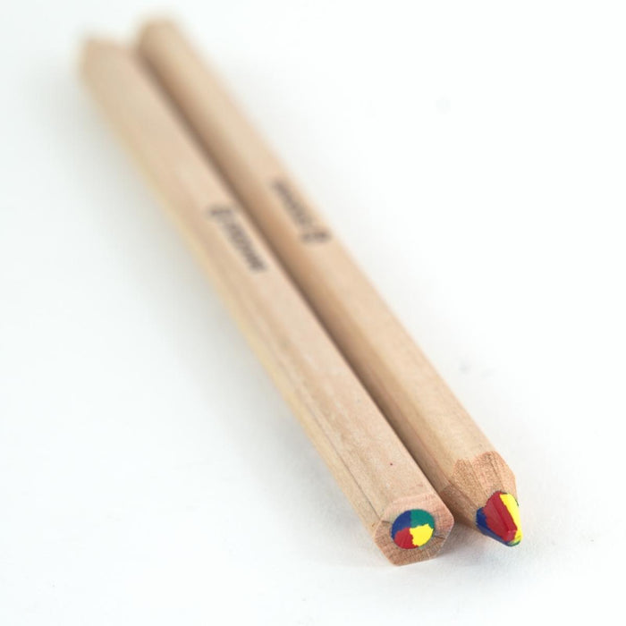STOCKMAR Pencils Hexagonal 4-Colour Rainbow