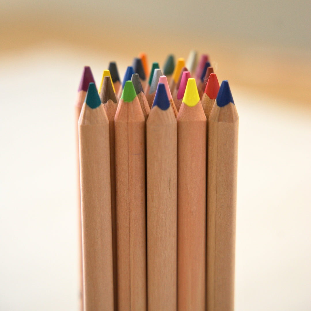 85093112 STOCKMAR Coloured Pencils Triangular in Tin 12+1
