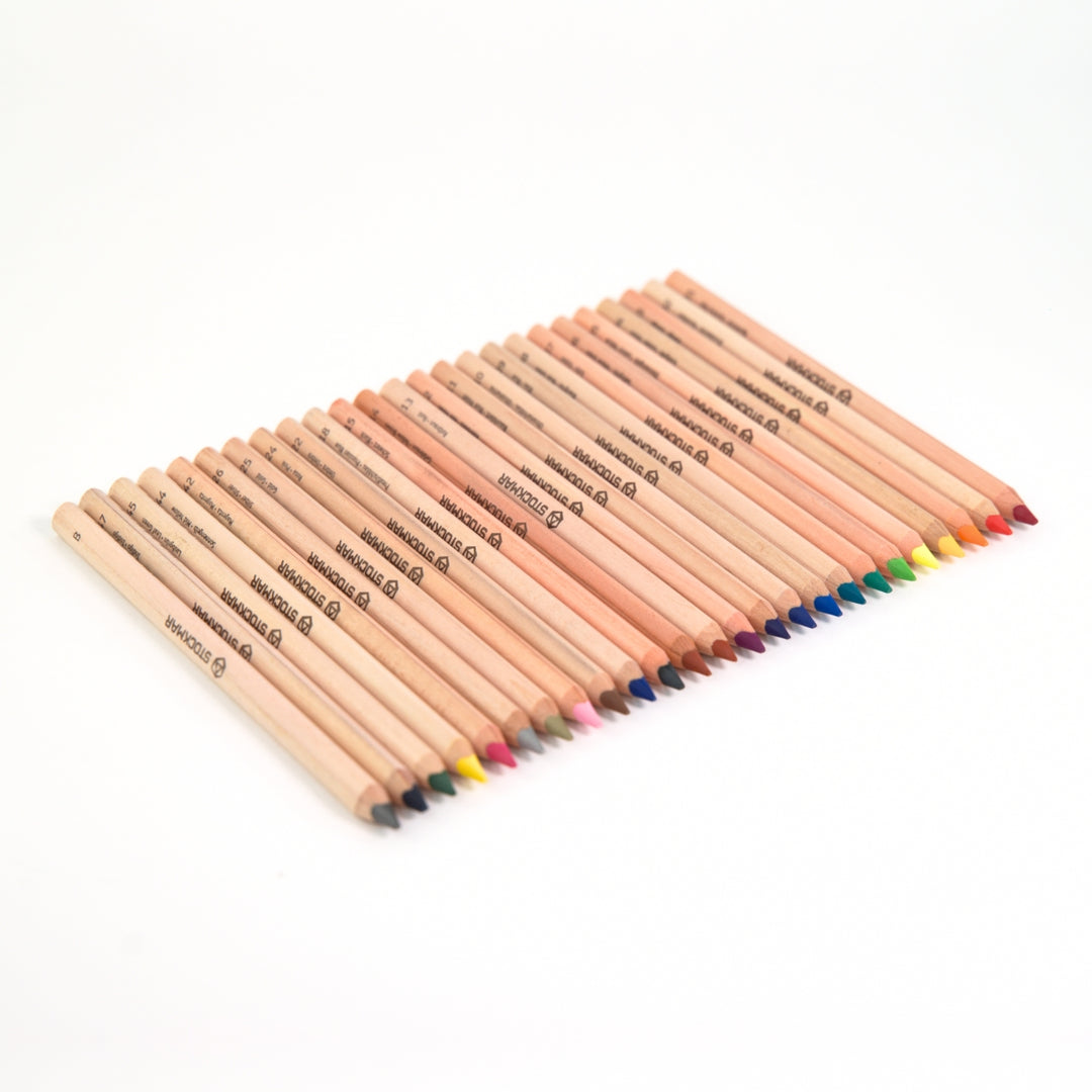 85093118 STOCKMAR Coloured Pencils Triangular in Tin 18+1