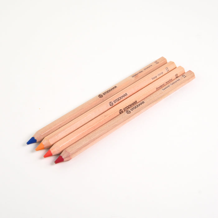 85094118 STOCKMAR Coloured Pencils Hexagonal in Tin 18+1