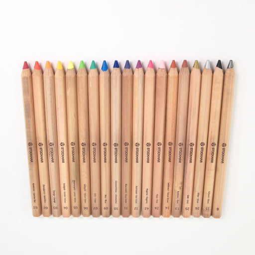 85094118 STOCKMAR Coloured Pencils Hexagonal in Tin 18+1