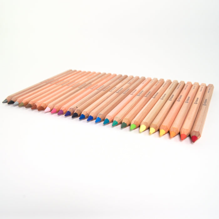 85094124 STOCKMAR Coloured Pencils Hexagonal in Tin 24+1