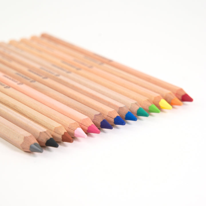 85094112 STOCKMAR Pencils Hexagonal - Assorted Tin 12 Colours + Graphite B
